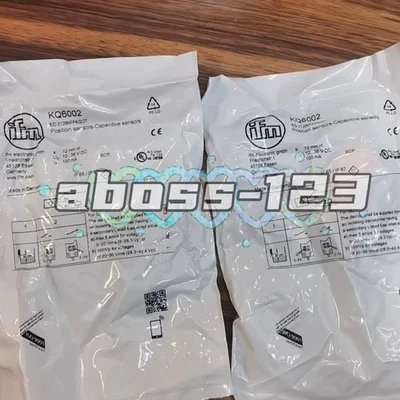IFM KQ6002 proximity switches#1pcs New In Box - Image 1 of 4