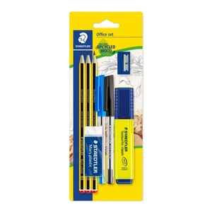 STAEDTLER 60 BK 4 Noris Office Set Assorted Stationery Pack with 3 Graphite - Picture 1 of 7