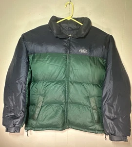 Eddie Bauer EBTEK grün schwarz Gänsedaunenmantel XL Tall - Bild 1 von 10