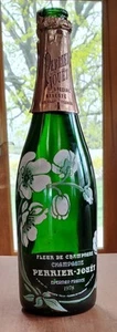 Vintage 1978 Perrier Jouet 750 ml Belle Epoque Champagne Empty Display Bottle - Picture 1 of 6