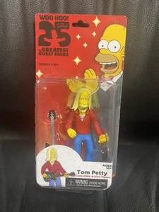 Figura de acción Tom Petty de Los Simpson Greatest Guest Stars serie 5 NECA 16081 NUEVO - Imagen 1 de 2