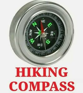 TRADITIONAL HIKING CAMPING COMPASS MILITARY POCKET METAL VINTAGE OUTDOOR