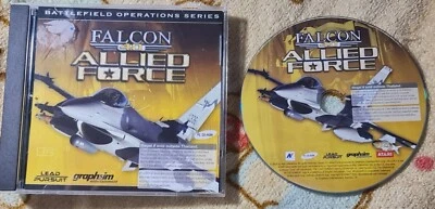 Falcon 4.0 Allied Force Flight Sim Retro PC Game CD Rom Thai version ไทย - Image 1 of 2