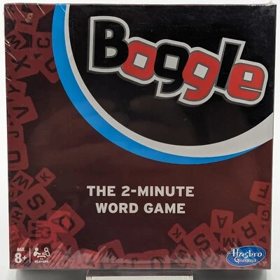 Boggle The 2 Minute Word Game Mini Version Hasbro Brand New And Sealed  - Image 1 of 4