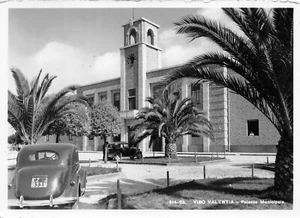 A2588) VIBO VALENTIA PALAZZO MUNICIPALE AUTOMOBILI VIAGGIATA - Picture 1 of 2