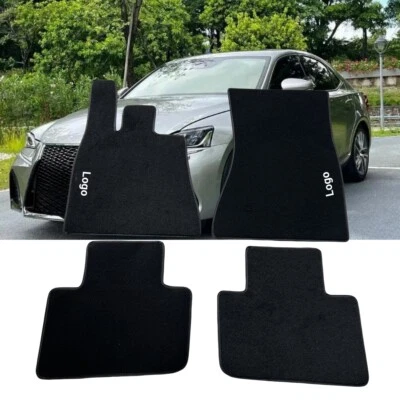 For Lexus IS 2013-2018 Car Floor Mats Velour Carpets Luxury Custom Foot Liners Foto 1 de 4