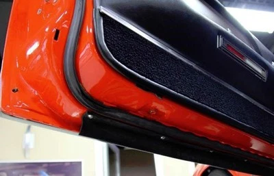 NEW! 1969-1970  Mustang Lower Door Weatherstrip Door Seals Set of 2, Pair Cougar - Image 1 of 4
