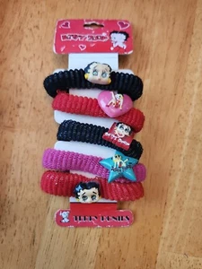 Vintage NEU BETTY BOOP HAARFROTTEE PONYS 5ER-pack - Bild 1 von 7