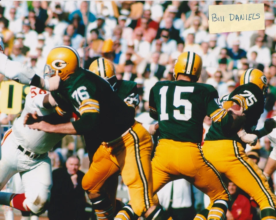 BART STARR Forrest Gregg Bob Skoronski  GREEN BAY PACKERS 1966  8 X 10 PHOTO 1 - Image 1 of 1