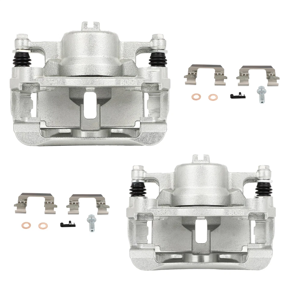 Front Brake Calipers 2Pcs For 2008-2013 Nissan Rogue 2010-2013 Suzuki Kizashi - Изображение 1 из 4