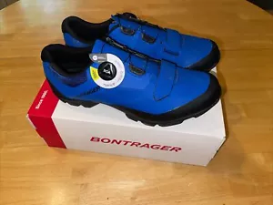Bontrager Foray Mountain Bike Shoe Royal Cycling Shoe With Cleat Set Size 12 - Picture 1 of 7