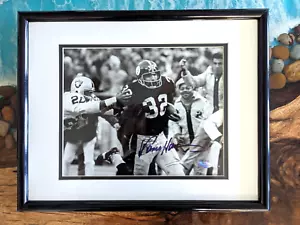 Steelers Franco Harris Immaculate Reception Signed Photo STEINER FREE SHIPPING! - Picture 1 of 3