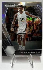 Jonathan Kuminga 2021-2022 Panini Prizm draft Picks RC#5 Silver Prizm FLASHBACK - Picture 1 of 2