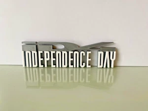 Independence Day Logo v3 1996 Giant Hostile Alien Spaceships Nevada Desert Smith - Picture 1 of 1
