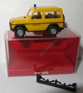 Micro Herpa Ho 1/87 Mercedes-benz MB 230 Ge Protección Civil #2075 IN Box - Imagen 1 de 7
