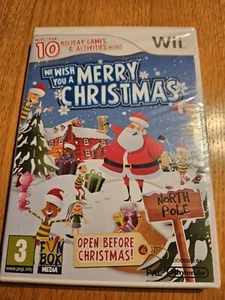 WIR WÜNSCHEN IHNEN FROHE WEIHNACHTEN NINTENDO WII VERSIEGELT ÜBER 10 MINISPIELE - Bild 1 von 2