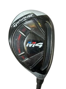 TaylorMade M4 22° 4 Hybrid Atmos 6 Regular Flex Shaft TaylorMade Grip - Picture 1 of 10