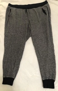 Old Navy Loungehose Damen Größe XXL grau schwarz mit Kordelzug - Bild 1 von 5