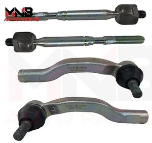 2 INNER TIE ROD END & 2 OUTER TIE ROD FITS TOYOTA AURIS 06-18 COROLLA 06 -19 - Picture 1 of 6