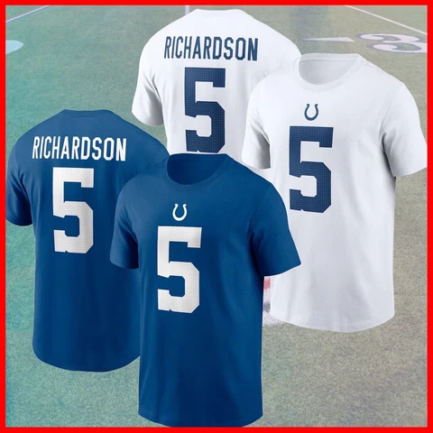 HOT - Anthony Richardson Indianapolis Colts 2023 NFL Draft Name & Number T Shirt Cover