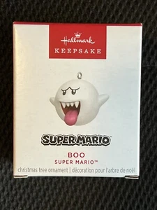 HALLMARK 2024 BOO SUPER MARIO MINIATURE ORNAMENT - Picture 1 of 3