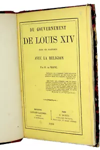 Henri De Marne. Governo Luigi Quatorze Nei Suoi Rapporti Con La Religione - Foto 1 di 5