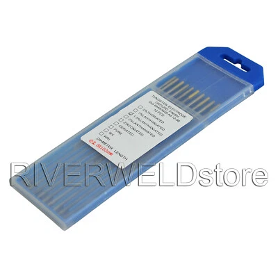 Electrodo de tungsteno de soldadura TIG oro WL15 1,5 por ciento lantano 2,0 x 150 mm 10 piezas Foto 1 de 4