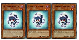 Yugioh - 3X Chrysalis Pantail - Comune - 1a edizione - TAEV-EN007 - quasi nuovi - Foto 1 di 1