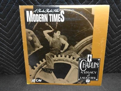Charlie Chaplin MODERN TIMES Laserdisc LD [3427-84] - CAV FORMAT - Image 1 of 4