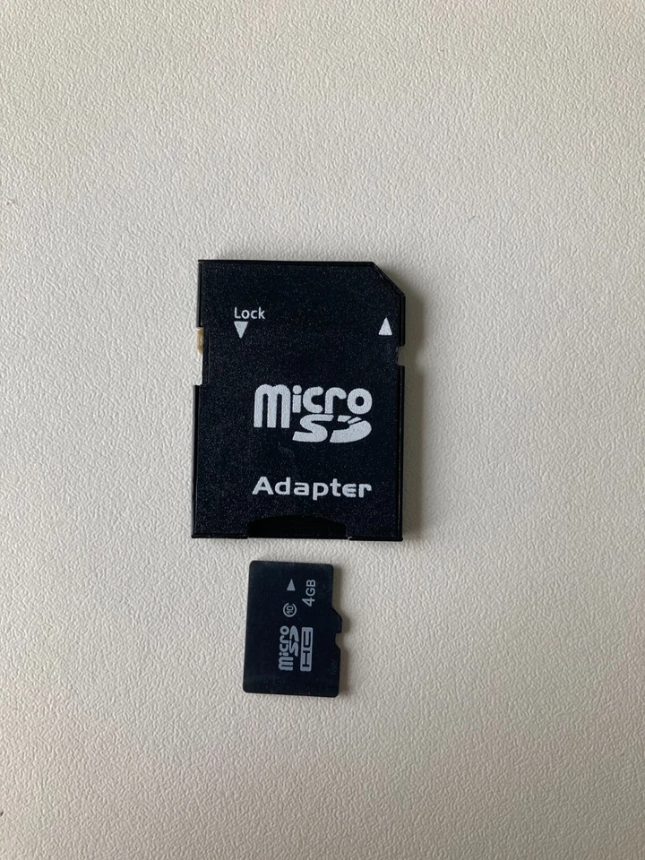 4gb micro sd card with adapter - Image 1 of 1