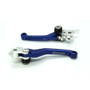 MOJO Husqvarna Lever Set Black - CNC Billet Anodized Aluminum | MOJO-HUS-LS7DBLU - Picture 1 of 1