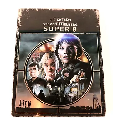 SUPER 8 - Metalpak / Steelbook (Blu-ray, 2015) Target Exclusive EUC - Image 1 of 3