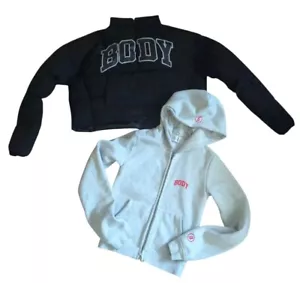 Body By Raven Tracy Felpa con Cappuccio e Pullover Puffer Coat Taglia Media (2 Articoli) - Foto 1 di 12
