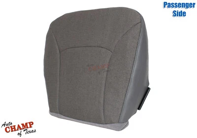 Ford E-150 E-250 E-350 2004-2008 furgoneta-pasajero parte inferior cubierta de asiento de tela gris Foto 1 de 4