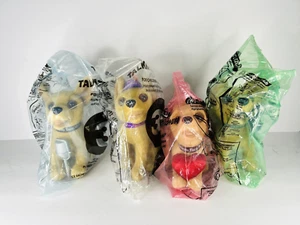 Taco Bell Chihuahua Peluche Cane Squeeze Toys Lotto di 4 Solo Uno Parla 2000 - Foto 1 di 7
