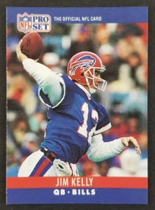 Tarjeta de fútbol americano Jim Kelly 1990 Pro Set #40 (nuevo) - Imagen 1 de 2