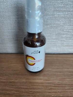 SELLADO 100 % PURO Vitamina C Suero Facial Anti Envejecimiento Hidratante Facial Vegano 1 OZ Foto 1 de 4