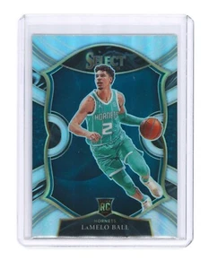 LaMelo Ball 2020-21 Panini Select Concourse Rookie Silver Prizm #63 RC - Picture 1 of 2