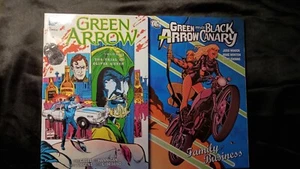 DC Lot TPB Green Arrow Black Canary Trial Of Oliver Queen Vol 3 Family Business - Picture 1 of 5