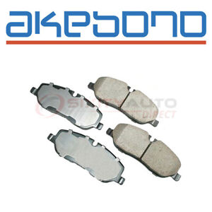 Akebono Euro Ultra Premium Ceramic Pads for 2005-2008 Land Rover LR3 4.0L az