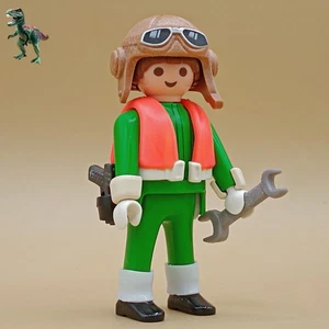 Figurine pilote d'avion Playmobil Seconde Guerre mondiale-soldat-aviation-ww2 - Picture 1 of 2