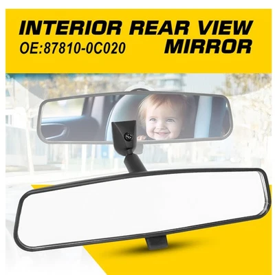 Rear View Mirror Interior For Toyota Tundra 2003 2004 2005-2009 87810-0C020 1-5X - Image 1 of 4