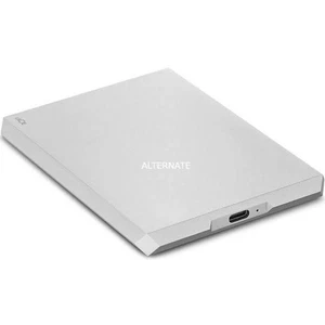 Disco rigido esterno (portatile) Lacie 2 TB USB 3.1 Gen 2 USB-C Luna argento ... - Foto 1 di 3