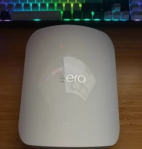 eero Max 7 Tri-Band Mesh Wi-Fi 7 Router - 10 Gbps Ethernet - White - Picture 1 of 3