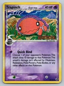 Trapinch 69/101 Reverse Holo EX Dragon Frontiers Pokémon Card DAMAGED CREASES - Picture 1 of 2