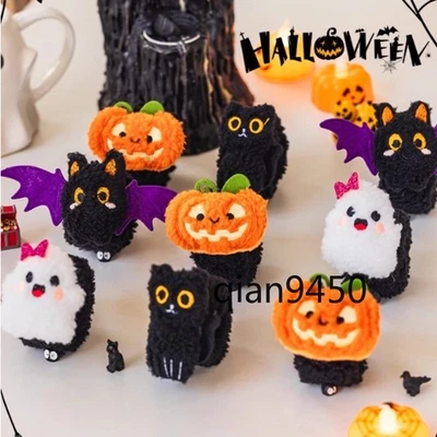 Clap Band Halloween New Birthday Gift Bracelet Plush Kid Cute Party Prop Pumpkin - Image 1 of 4