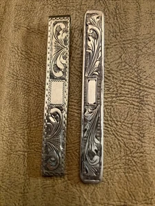 Vintage 800 Silber Blumen Geldklammer Lot - Bild 1 von 4