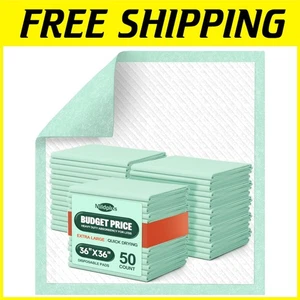 Heavy Duty Incontinence Pads 36"X36" 50 Pack - Picture 1 of 9