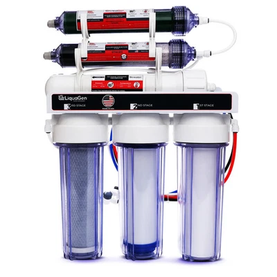 6 Stage Dual Portable pH Alkaline + RO/DI Water System - Image 1 of 4