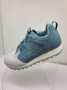 Merrell Alpine Schuhe Damen Sneaker Blau Wildleder Schnürschuhe Größe 7 M - Bild 1 von 11
